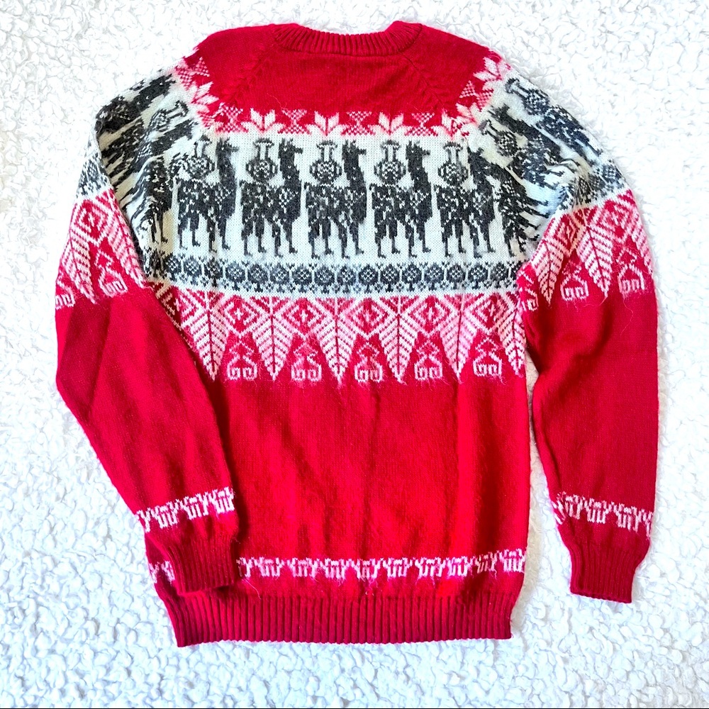 Alpaca Christmas Sweater